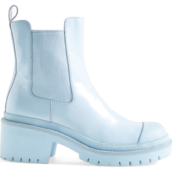 powder blue boots
